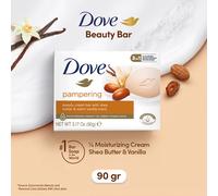 TEMU Dove Beauty Bar Pampering 90 g - Pastilla de limpieza con de y a
