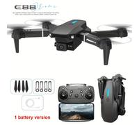 TEMU Drone E88 Mejorado con Cámara - Cuadricóptero RC Plegable WiFi con Fija, Ideal para Principiantes y al , Regalo para Navidad, Halloween y Acción de Gracias