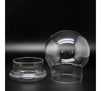 TEMU Ecología Sólida Esférica Dividida Paisaje | , Cubierta de Paisaje, Decoración de Escritorio, Estilo Art Déco, Forma de , No Necesita Electricidad