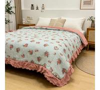 TEMU Edredón de Flores para , Otoño y Verano, Adecuado para Uso en el Hogar, Ofreciendo una Visual con Patrones Temáticos. y , para Recuerdos de Vacaciones, Ideal para Mejores y . para , Camping