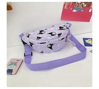 TEMU El bolso de pecho de Sanrio con diseño de dibujos animados es un bolso cruzado de cintura, lindo y elegante, ideal para snacks, juguetes y más.
