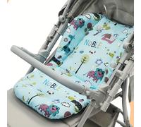 TEMU El cojín del asiento del cochecito de bebé es y transpirable, adecuado para todas en lados, compatible con sillas altas, sillas de comedor y cochecitos.