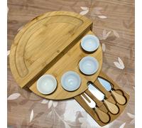 TEMU El libro más vendido para Ramadán: un tablero de queso plegable con almacenamiento integrado para pan y queso, para uso doméstico y reuniones con