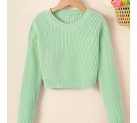 TEMU El último jersey de cuello tejido, , y elegante para niñas de 7 a 14 años es un entre los niños, lo que lo convierte en un top versátil y asequible para regalos de Halloween.