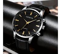 TEMU El último reloj de cuarzo retro versátil para hombre es un regalo para familiares y , lo que lo convierte en una opción ideal para días festivos como Navidad, Halloween y Acción de Gracias.