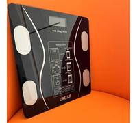 TEMU electrónica inteligente, de pesaje, de grasa corporal, de grasa, báscula de baño, pequeña báscula