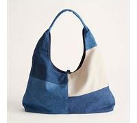 TEMU Elegante Bolso de de Denim para Mujer, con Diseño Patchwork y , los Artículos Esenciales