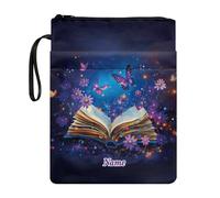 TEMU elegante para libros con personalizado, fundas para libros impresas en 2D, adecuadas para bibliotecas y entusiastas de la lectura, protectores de libros de texto reutilizables