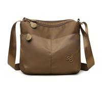 TEMU elegante y versátil bolso bandolera disponible en varios colores y una gran capacidad. de tela cómoda, se puede llevar sobre un o de , lo que lo para el trabajo, el desplazamiento y el compras.