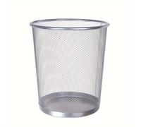 TEMU embalaje seguro para un de basura de malla metálica negra, ideal para usar en , el hogar o el dormitorio.