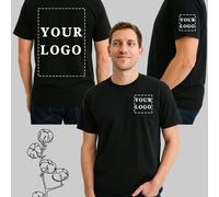 TEMU Encuentra camisetas personalizadas de manga corta hechas con 100% algodón puro en una variedad que incluyen , azul , negro, , y . camisetas son ideales para casuales, y festivales.