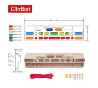 TEMU Entrenador de para Dedos Climbon - Tabla de Agarre Amarilla para Escalada y Ejercicios de Manos, Equipo de Escalada, Fitness