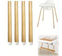 TEMU Envolturas Decorativas para Patas de Silla , 4pcs Tiras Adhesivas para Silla Accesorios para Silla Pegatinas para Patas de Silla , de