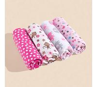 TEMU envolvente para bebé de 4 piezas, frazada para , de cobertura cómoda y