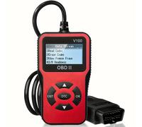 TEMU Escáner de diagnóstico para automóviles de códigos de falla del motor Escáner que puede Herramienta de escaneo para con OBD II desde 1996, leer código borrar código prueba de batería flujo de