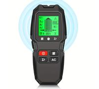 TEMU Escáner de Pared HW-QB6 - de Tachuelas, Detector de Metal y Cables de CA con Pantalla LCD, Diseño Compacto para la Detección de Madera, Metal y Cables