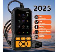 TEMU Escáner - Un Dispositivo de Diagnóstico Automotriz que Más de 35,000 DTCs, Lectores de Luz de Motor y Limpiadores de Códigos, Compatible con los Vehículos que Tienen OBDII Desde 1996, Sin Batería