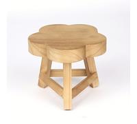 TEMU Escultura de Madera de Flor, Soporte Moderno para Suculentas y Plantas, Estante Multifuncional para Decoración del Hogar y Jardín, Ideal para y Exhibición de Flores en