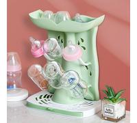 TEMU Escurridor de biberones para bebé, escurridor de vasos invertido, estante de almacenamiento y secado para biberones, organizador de cocina, desmontable ahorra .