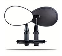 TEMU Espejo Retrovisor de Bicicleta EasyDo HD de Gran Angularidad - Antichoque, Reflector Ajustable para Bicicletas de Montaña y Plegables, Material PC Duradero, Forma Negra, Easydo