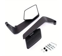 TEMU Espejos Retrovisores MOWOK para Motocicleta - Aluminio CNC, Estilo , Compatibles con Yamaha////Ducati/Aprilia/KTM/BMW, Rotativos, Antirreflejos, Carcasa Ampliada y Resistente a