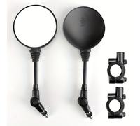 TEMU Espejos Retrovisores Plegables de Seguridad HD para Bicicletas - 1 Par, Perfectos para Bicicletas de Carretera y Montaña, Scooters Eléctricos