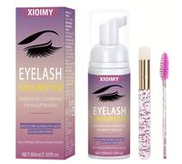 TEMU Espuma limpiadora de pestañas 60ml; Desmaquillante fácil, limpieza sin irritación, espuma para ojos, limpieza rápida de pestañas, desmaquillante, espuma cuidado de pestañas