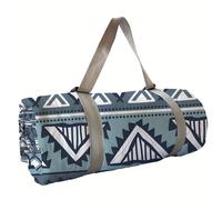 TEMU Esta de picnic en poliéster con 240T de playa plegable para exteriores, ideal para acampar, con un diseño ultrasónico para mayor comodidad. inferior de tela Oxford 210D.