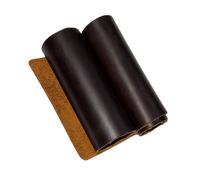 TEMU Esta es piel de con una grosor de 1.5-2 mm. Una sola pieza puede exhibir dos colores . Tiene un y liso a la vez gruesa y duradera. Adecuada para hacer bolsos, tarjeteros, proyectos, cinturones.
