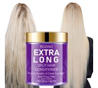 TEMU Esta máscara capilar de queratina de 80G de suavidad y retención de color duradera. Con queratina, biotina, y otros ingredientes nutritivos, tiene una y no grasa que instantáneamente el frizz.