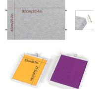 TEMU Esta mesa de rompecabezas portátil puede de 1000 a 1500 piezas y cajones , una tabla de rompecabezas de fieltro y un soporte con , lo que la y adecuada para adultos.