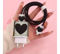 TEMU Esta para cables de carga diseñada para cargadores Samsung de 25W, ofreciendo protección contra roturas, arañazos y suciedad.