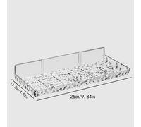 TEMU Estante para grifo de fregadero para cosméticos y productos para el cuidado de la piel, un estante colgante para baño sin taladro y un estante para guardar toallas, estantes