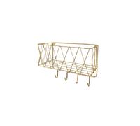 TEMU Estante para inodoro de baño, Almacenamiento de pared para inodoro sin perforaciones, Cosméticos, Productos para el cuidado de la piel, de baño con gancho, Estante colgante de hierro , Estantes