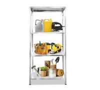 TEMU Estanteria Metálica Galvanizada Home 120kg 4 Baldas 150x75x30cm