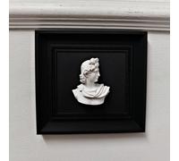 TEMU Estatua 3D Clásica de Mitología , Mini Retratos, Figura Escultórica, Cuadro Decorativo para Pared, Decoración para el Hogar/Decoración Única