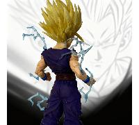 TEMU Estatua de Personaje de Anime | Decoración de Escritorio Coleccionable con Efectos Azules, para Regalos de Navidad y Halloween, Material de PVC, Colores Mezclados, Marca Dragon Ball