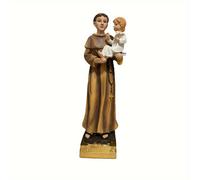 TEMU Estatua de Resina Clásica de San Antonio: Un Decoración Religiosa Versátil para tu Mesa