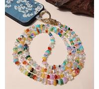 TEMU Estilo moderno y : Cadena para móvil con cuentas de , colgante y correa diagonal antirrobo para mujeres, ideal para teléfonos, cámaras y bolsos al