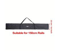 TEMU Estuche de almacenamiento de sierra de pista de tela Oxford HONEST 600D, bolsa de transporte de tres secciones reforzada, con protección de perla, para 150cm/59 pulgadas