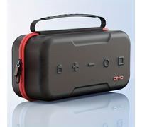 TEMU Estuche de Almacenamiento Multifuncional para Consola Switch | Compatible con OLED, , Ranura para Cargador y Compartimento para Cartuchos - OIVO