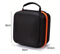 TEMU Estuche de EVA para cajas de embalaje de electrónica digital para auriculares de gran tamaño y bolsa de almacenamiento portátil para cámaras DJI.