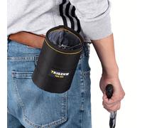 TEMU Estuche de herramientas TKIGZNW, bolsa para herramientas de tornillos y clavos, engrosado para resistencia al , ideal para herramientas industriales, bolsa de almacenamiento