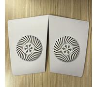 TEMU Estuche de Repuesto para Consola PS5 Slim - Enfriamiento Mejorado con Agujeros de Disipación de , Material ABS, Cubiertas Izquierda y Derecha para Edición Digital