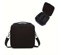 TEMU Estuche de Transporte de Nylon Duradero para 4K & - Bolsa de Almacenamiento Portátil Negra con Correa Ajustable, Múltiples Compartimentos para Accesorios