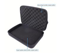 TEMU Estuche de Transporte Duro EVA DecScri Negro para Controles de Teclado MPK Mini - 25 Teclas USB MIDI, Protector de Viaje Duradero con Cierre de Pestillo (Solo Estuche), Teclado Portátil