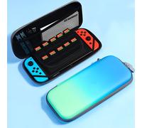 TEMU Estuche de Transporte para Nintendo Switch - Bolsa de Almacenamiento de Carcasa EVA Duradera con Gran Capacidad, Diseño Portátil para Consola y Accesorios - Negro/