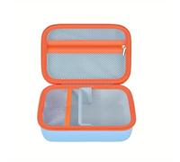 TEMU Estuche para Cámara Instantánea Comecase Kids Compatible con Esoxoffore/Dylanto/Aasonida/Dududragon, Bolsa de Viaje con Bolsillo de Malla para Papel de Impresión - Rosa