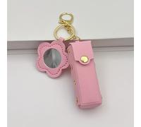 TEMU Estuche para Lápiz Labial y con Diseño Floral - Bolsa de Maquillaje Portátil con Flores Decorativas, Colores, Regalo Lindo para Ella, Estuche para Lápices