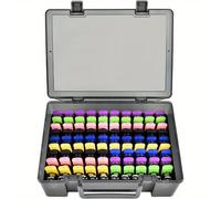 TEMU Estuche para Pendrive de 1 Pieza - Organizador de Almacenamiento de Memoria USB y Tarjeta SD - Capacidad para 104 Pendrives y Accesorios Electrónicos para Samsung//PNY/Netac